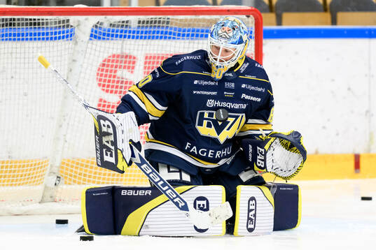 HV71s målvakt Hugo Alnefelt