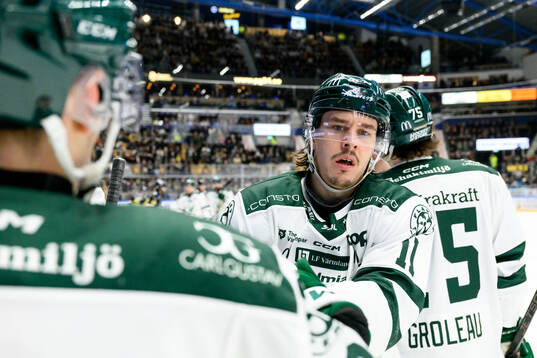 Färjestads Joakim Nygård jublar