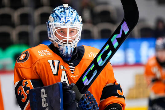 Växjös målvakt Emil Larmi