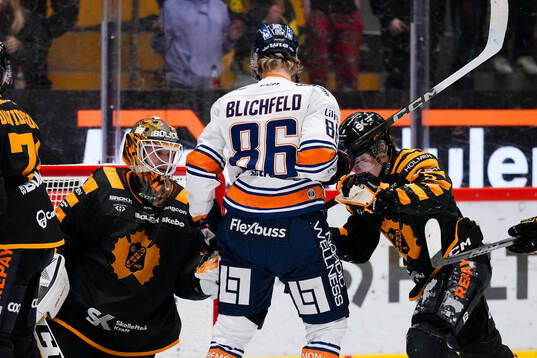 Växjös Joachim Blichfeld och Skellefteås Axel Sandin