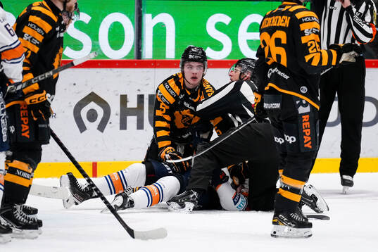 Växjös Joachim Blichfeld och Skellefteås Axel Sandin