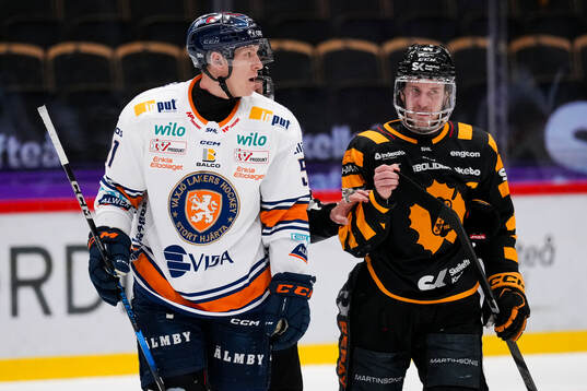 Växjös Emil Sylvegård och Skellefteås Jonathan Pudas