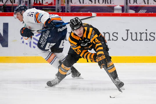 Växjös Emil Sylvegård och Skellefteås Andreas Johnson