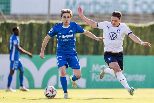 Christian Frydek of Slovan Liberec and Jens Stryger Larsen