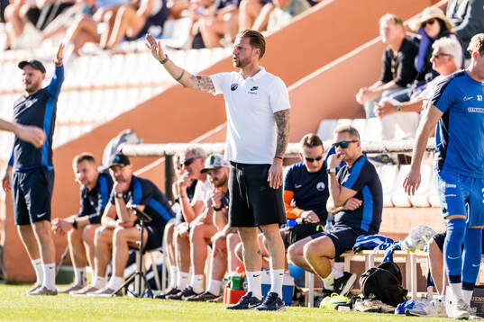 Head coach Radoslav Kovac of Slovan Liberec