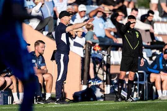 Head coach Henrik Rydström of Malmö FF