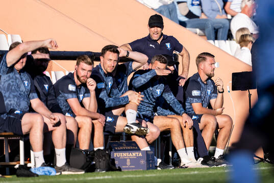Head coach Henrik Rydström of Malmö FF