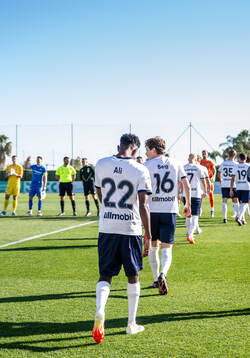 Taha Ali and Oliver Berg of Malmö FF