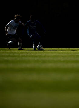 Oliver Berg of Malmö FF and Dominik Plechaty of Slovan