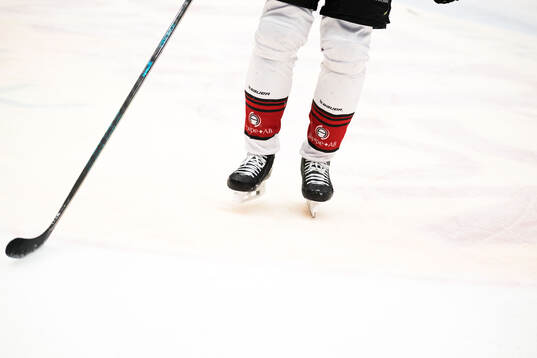 Malmö Redhawks Fredrik Händemark har tappat skenan