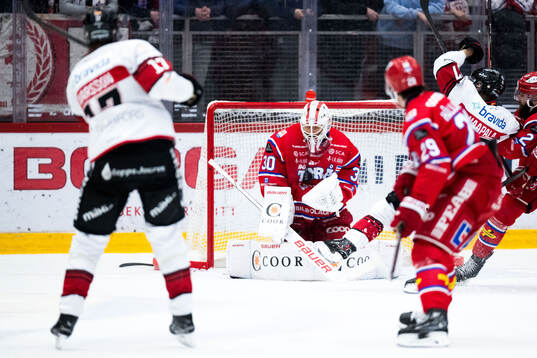 Timrås målvakt Jacob Johansson