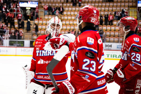 Timrås målvakt Jacob Johansson