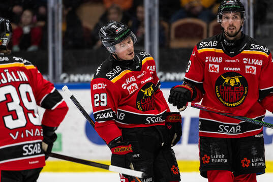Luleås Erik Gustafsson deppar