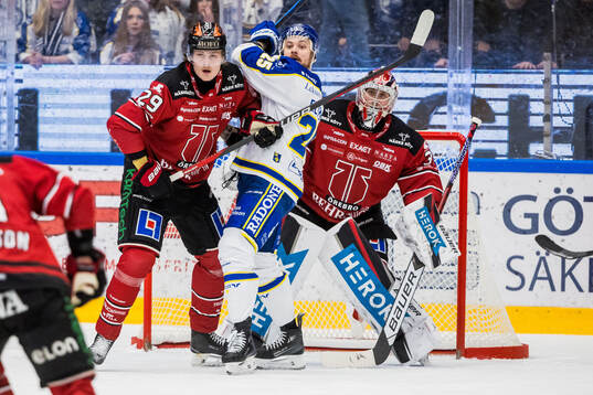 Örebros Milton Oscarson och Leksands Lucas Elvenes och