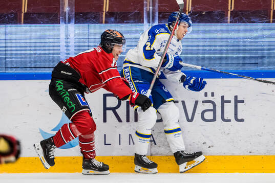 Örebros William Wikman och Leksands Joonas Lyytinen