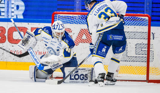 Leksands målvakt Mantas Armalis