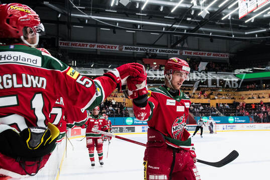 Modos Johan Södergran jublar