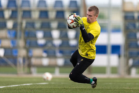 Goalkeeper Isak Pettersson of Elfsborg