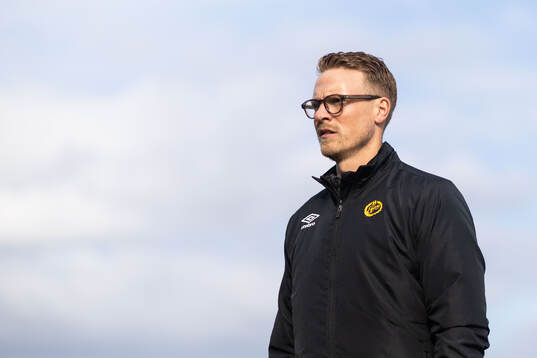 Head coach Oscar Hiljemark of Elfsborg
