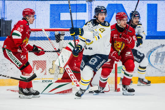 Moras Ludvig Levinsson och Ludvig Markman mot Södertäljes