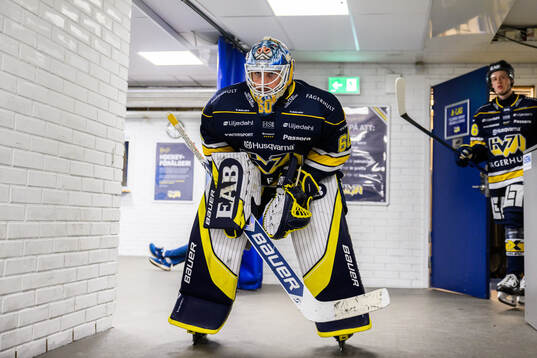 HV71s målvakt Hugo Alnefelt