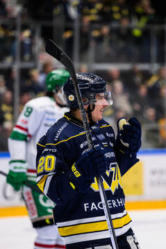 HV71s Andre Petersson  jubilar