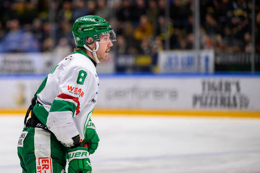 Rögles Linus Sandin deppar