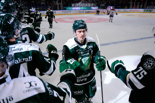 Färjestads Joakim Nygård jublar