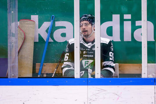 Färjestads David Tomasek deppar