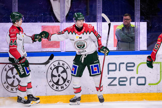 Frölundas Filip Cederqvist jublar