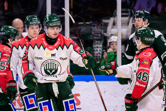 Frölundas Filip Cederqvist jublar