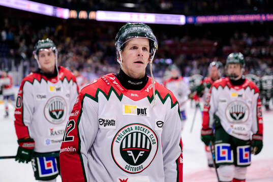 Frölundas Max Friberg deppar