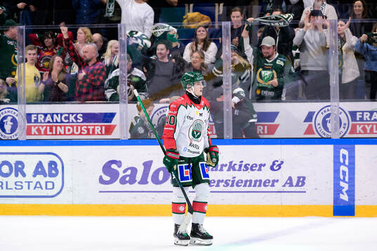 Frölundas Jacob Peterson deppar