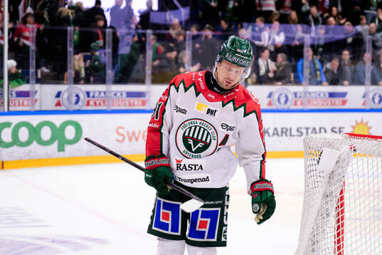 Frölundas Nicklas Lasu deppar