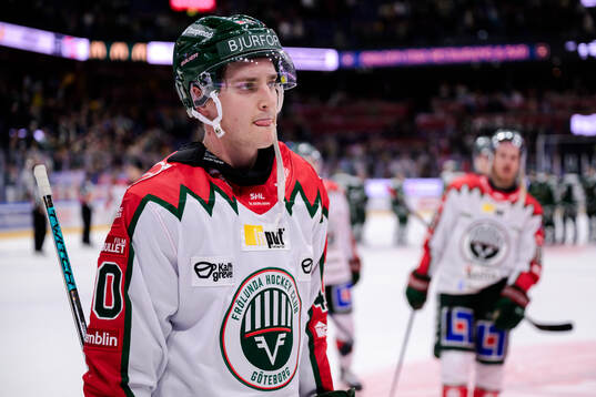 Frölundas Jacob Peterson deppar