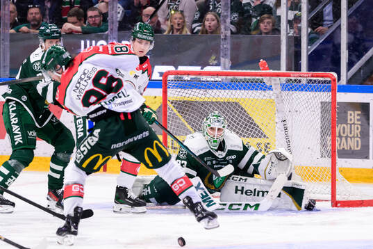 Färjestads målvakt Maxime Lagacé