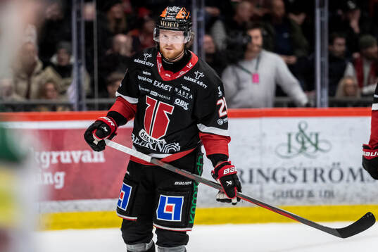 Örebros Linus Arnesson deppar