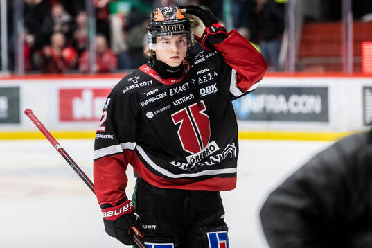 Örebros Noah Steen deppar