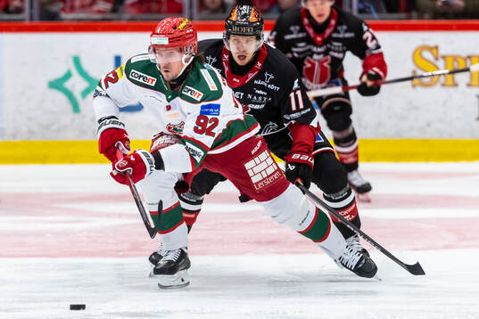 Modos Jesper Olofsson och Örebros Kalle Kossila