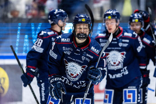 Linköpings Eddie Genborg jublar