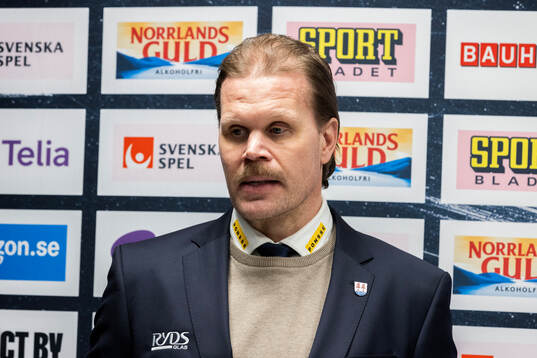Timrås tränare Olli Jokinen