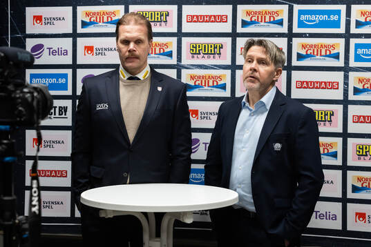 Timrås tränare Olli Jokinen och Linköpings tränare