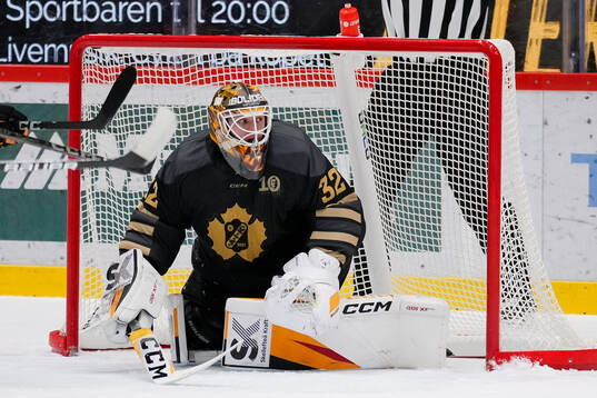 Skellefteås målvakt Linus Söderström
