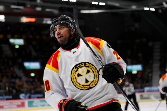 Brynäs Tyler Vesel jublar