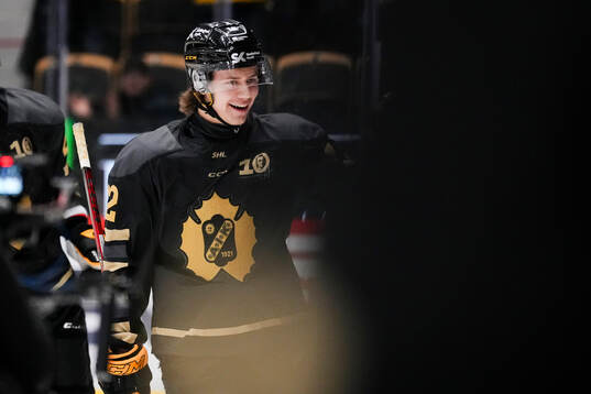 Skellefteås Valter Lindberg jublar
