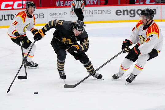 Brynäs Miks Indrasis och Johan Larsson