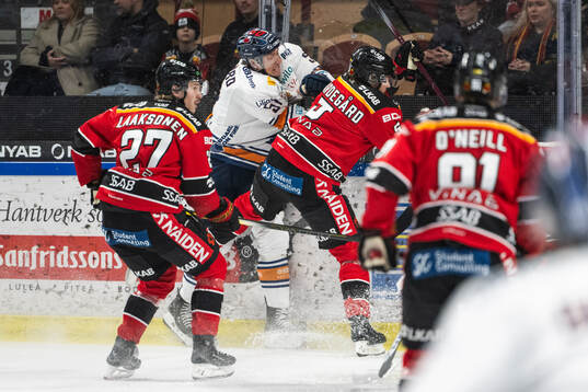Växjös Emil Sylvegård och Luleås Marcus Hardegård