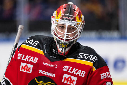 Luleås målvakt Matteus Ward