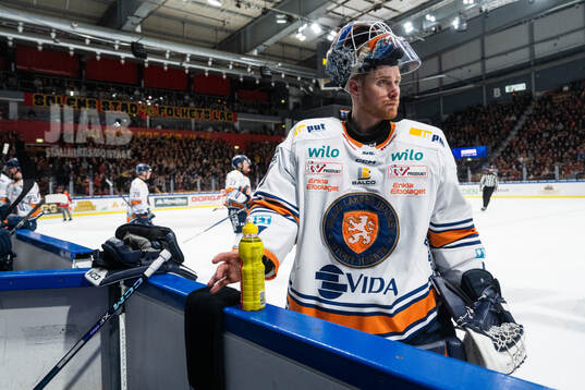 Växjös målvakt Adam Åhman