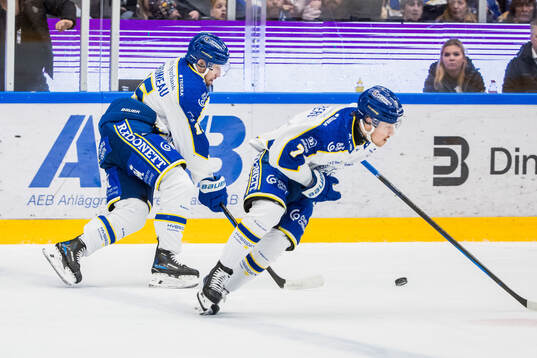 Leksands Max Veronneau och Marcus Karlberg